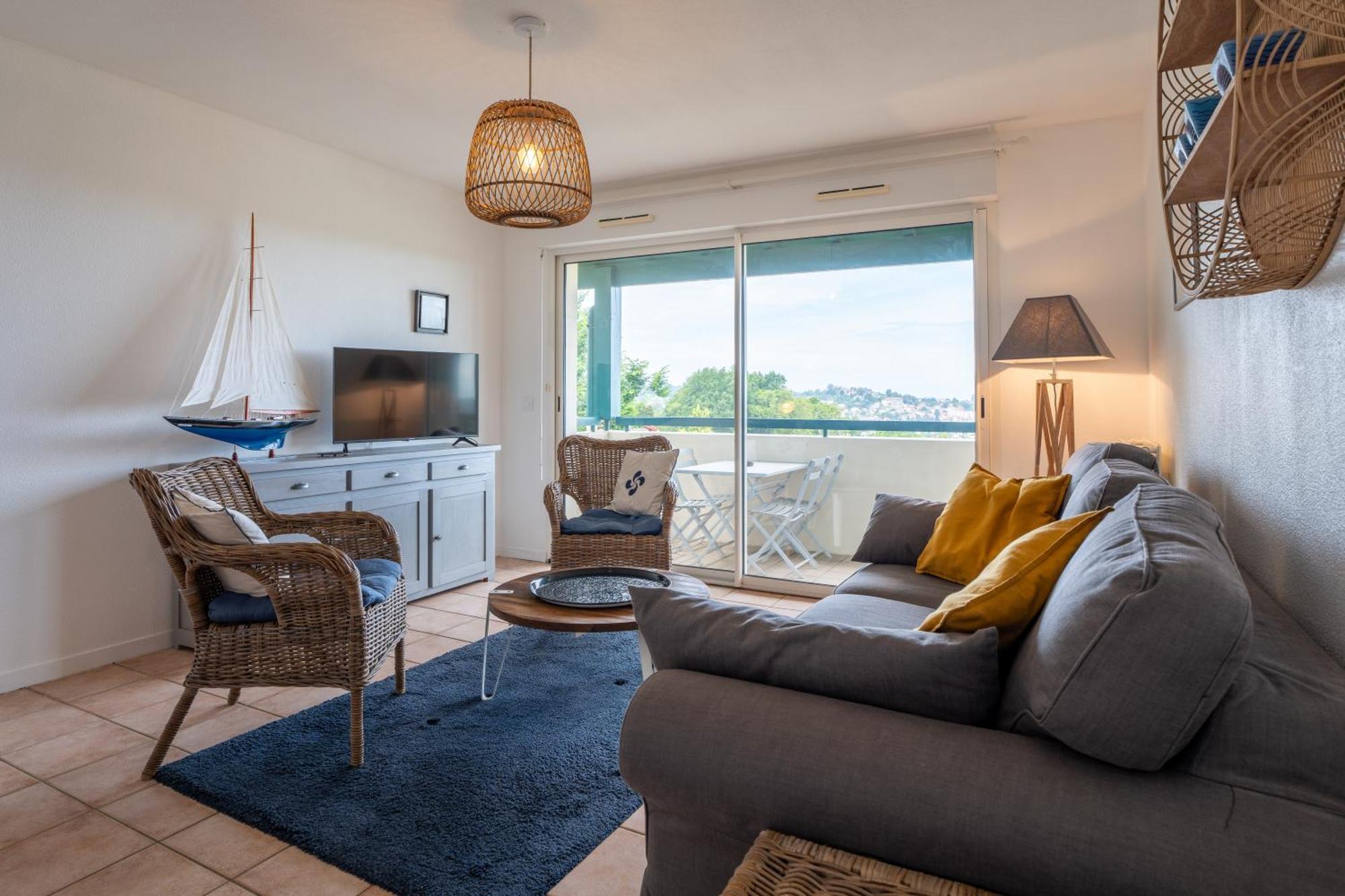Atlantic Selection - Ziburu Mendi - Vue Ocean Avec Balcon & Parking Διαμέρισμα Ciboure Εξωτερικό φωτογραφία